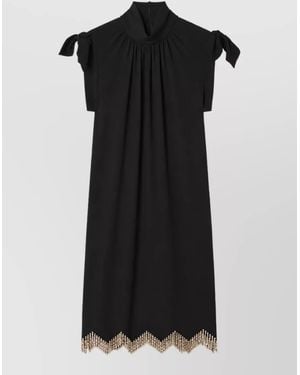 Lanvin Midi Dress - Black