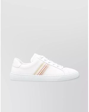 Paul Smith Hansen Sneakers With Stripe Detail - White