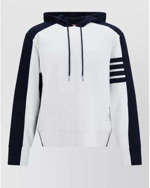 Thom Browne Cotton Hoodie - Black