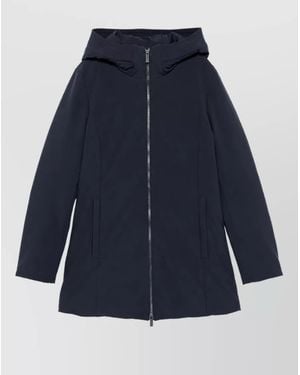 Woolrich Down Hooded Slim-Fit Parka - Blue