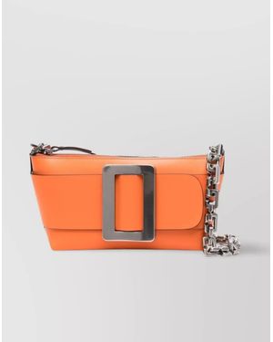 Boyy Na Calf Leather Shoulder Bag - Orange