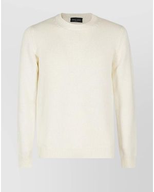 Roberto Collina Merino Wool Crew-Neck Jumper - Natural