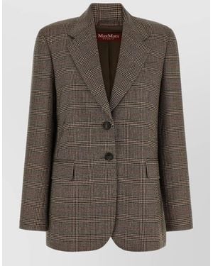 Max Mara Wool Blazer - Brown