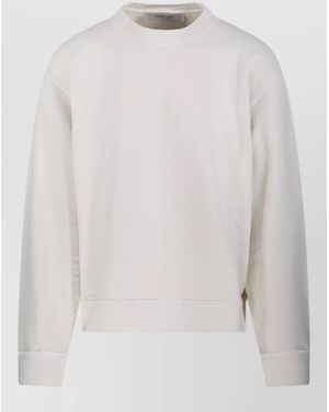 Golden Goose Cotton Crewneck Sweatshirt - White