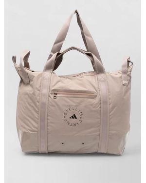 adidas By Stella McCartney Logo-Print Tote Bag - Natural