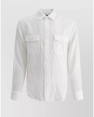 Vince Linen Shirt - White