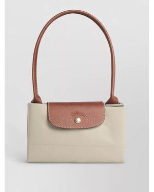 Longchamp Le Pliage Original Recycled Shoulder Tote Bag - White