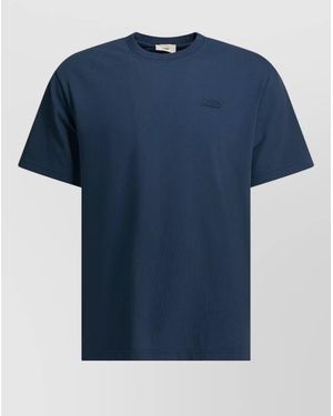Autry Logo Crew Neck Short Sleeve T Shirt - Blue