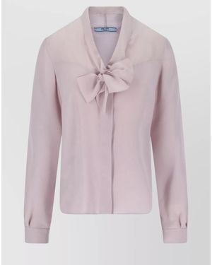 Prada Shirts Silk - Pink