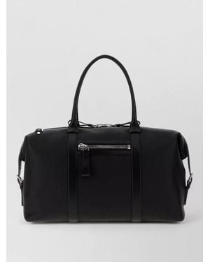 Tom Ford Leather Travel Bag - Black