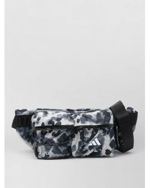 adidas By Stella McCartney Printed Crossbody Belt Bag Adjustable Strap - Metallic