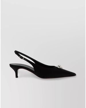 Magda Butrym Silk Slingback Court Shoes - Multicolour