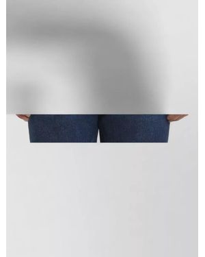 Saint Laurent Cassandre Short Sleeve Striped Shirt - Blue