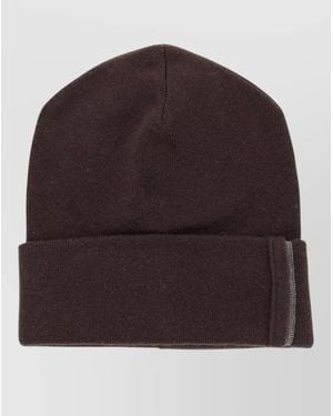 Brunello Cucinelli Cashmere Beanie - Brown