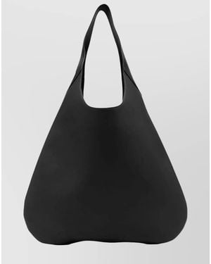 Carven Leather Tommaso Tote Bag - Black