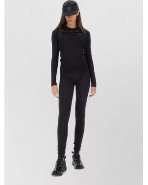 MM6 MAISON MARGIELA X SALOMON Slim Fit Long Sleeve Logo Top - Blue