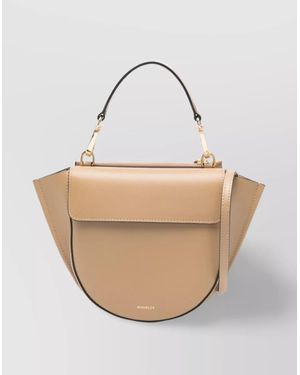 Wandler Shoulder Bag Structured Detachable Strap - White