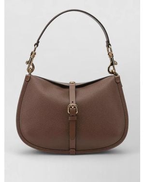 Etro Medium Suede Leather Shoulder Bag - Brown