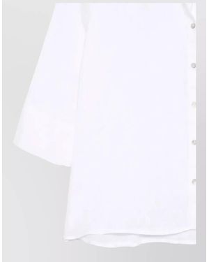 120% Lino Linen Shirt - White