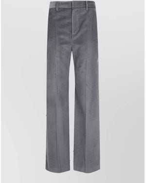 Brunello Cucinelli Wide-Leg Pants - Gray