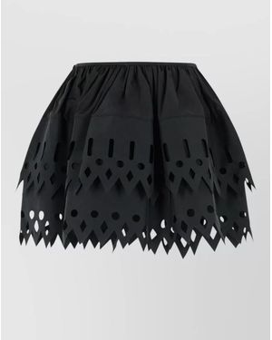 Blumarine Full Skirt - Black