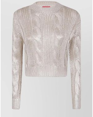 DIESEL Miccha Round Neck Jumper - White