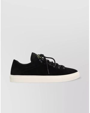 Stone Island Suede Low-Top Sneakers Rubber Sole - Multicolor