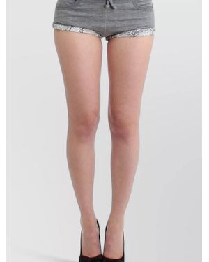 Ermanno Scervino Cotton Mini Shorts - Blue