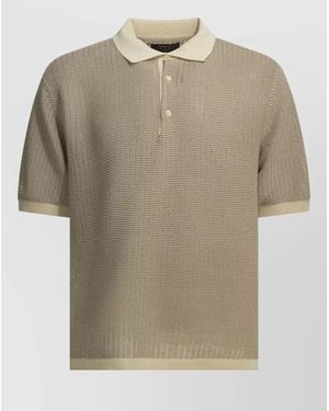 Beams Plus Polo Shirt - Natural