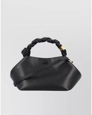 Ganni Small Bow Bag Adjustable Strap - Black