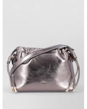 A.P.C. Ninon Mini Shoulder Bag Adjustable Strap - Gray