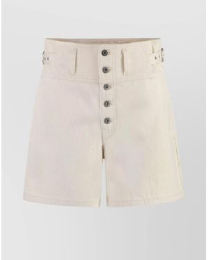 Jil Sander Denim Shorts - Natural