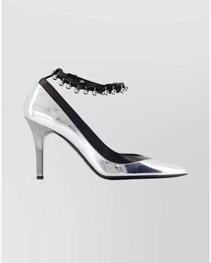 Isabel Marant Nylon Pointed-Toe Court Shoes - White