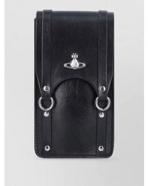 Vivienne Westwood Leather Belt Bag - Black