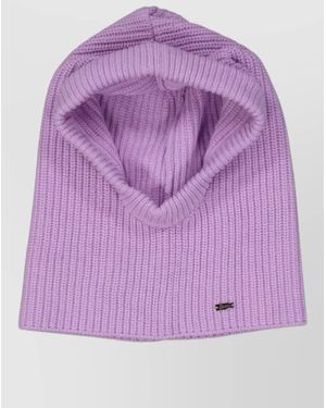 Herno Wool Balaclava - Purple