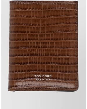 Tom Ford Leather Wallet - Brown