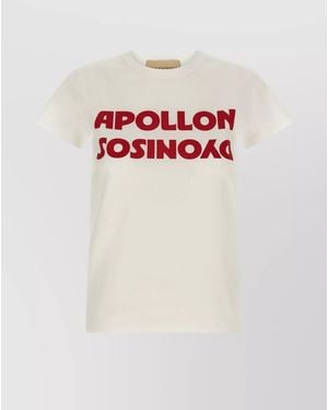 Valentino Garavani Cotton T-Shirt - Pink