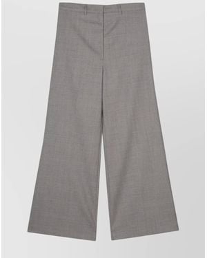 パンツ Low Classic Wide-Leg Cotton Trousers With High Waist And A.L.C. Jones Wide Leg Cotton Pant | ALCltd.com