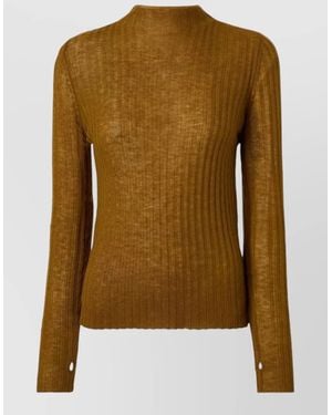 Pinko Ribbed Sweatshirt - Green