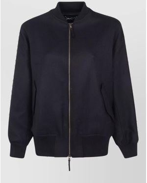 DR. HOPE Maxi Bomber Jacket - Blue
