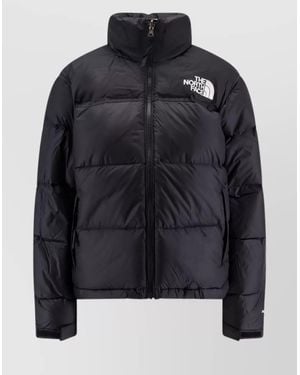 The North Face Retro Nuptse Nylon Down Jacket - Black