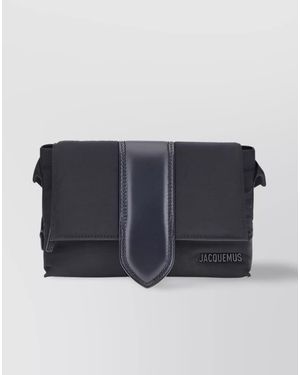 Jacquemus Nylon Messenger Shoulder Bag - Blue