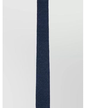 BOSS Linen Silk Tie - Blue