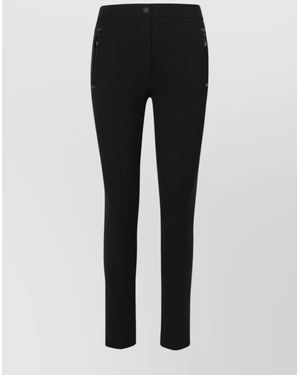 Moncler Slim-Fit Trousers - Black