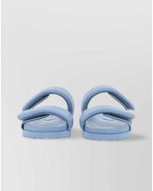 Gia Borghini Leather Sandals - Blue