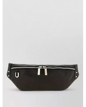 Rick Owens Leather Belt Bag - Black