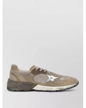 Golden Goose Leather Mesh Low-Top Trainers - Multicolour