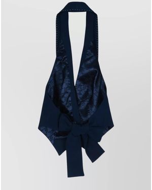 Elisabetta Franchi Waistcoat - Blue