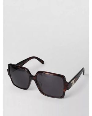 Celine Sunglasses Cl40316U Oversized Square Frame - Metallic