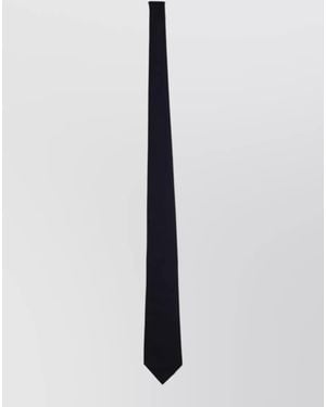 Giorgio Armani Slim Design Narrow Tie Accessory - White